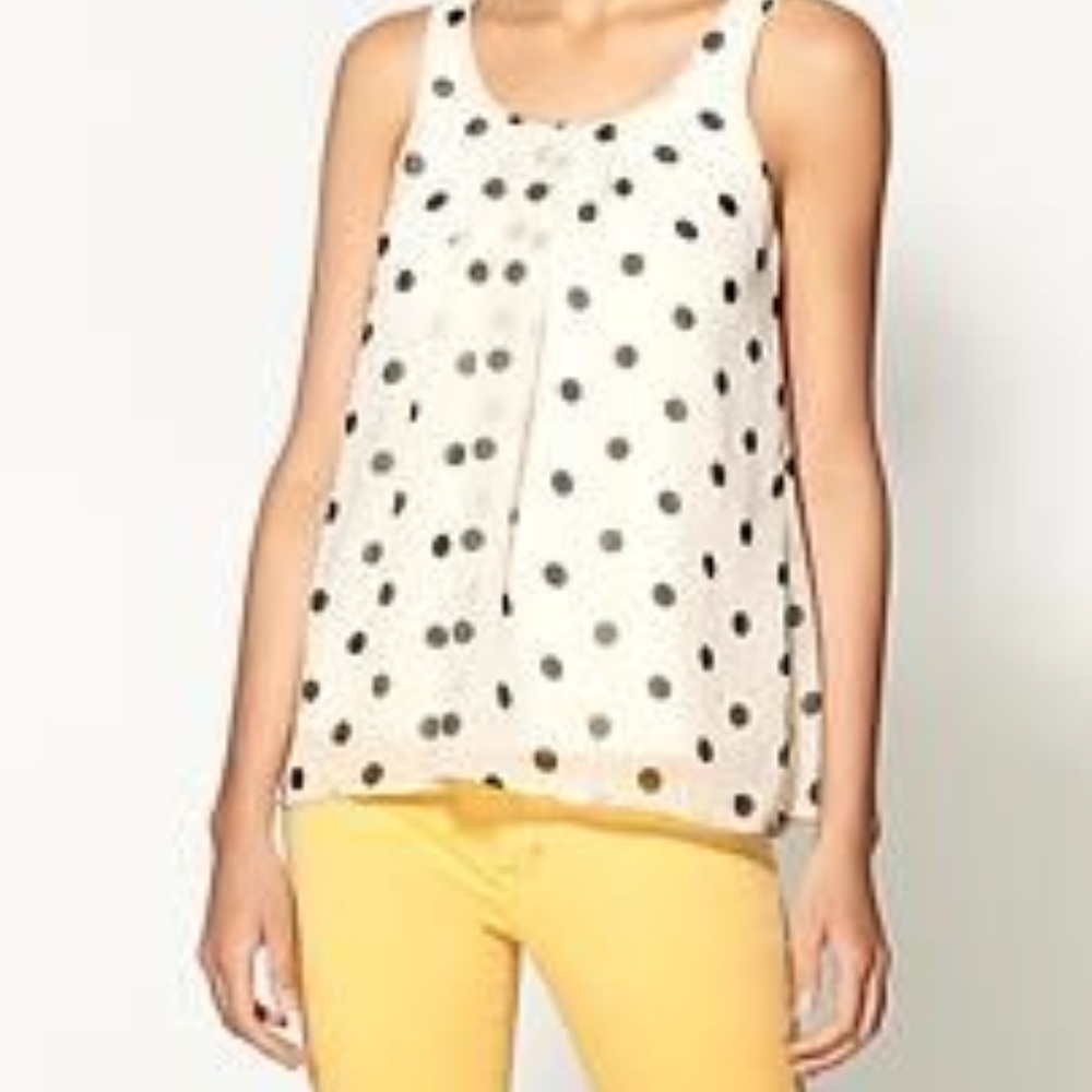 Trinty || Polka Dot || Open Back || Top