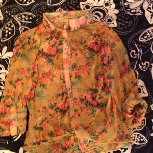 Floral blouse
