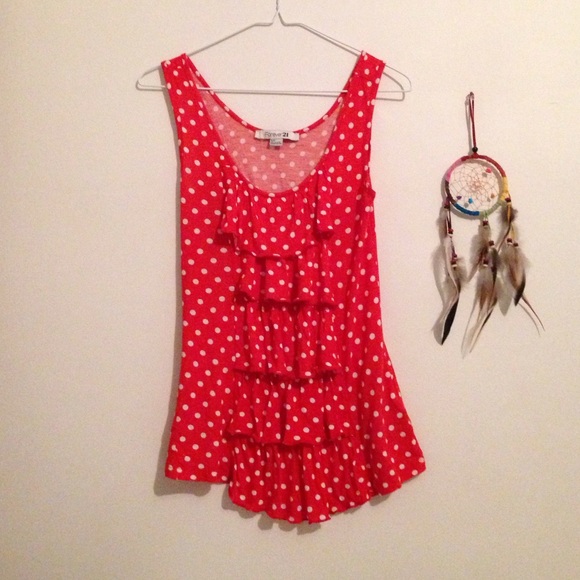 Forever 21 Tops - Ruffled tank
