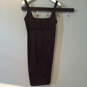 Women's Calvin Klein Black Satin Dress