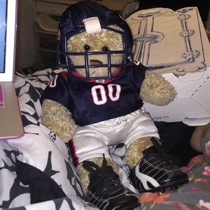 SOLD ! Build a bear workshop Houston Texans bear