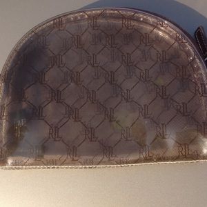 Ralph Lauren makeup/ cosmetic bag
