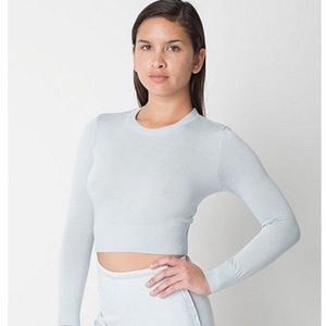 American Apparel Lightweight Cropped Sweater