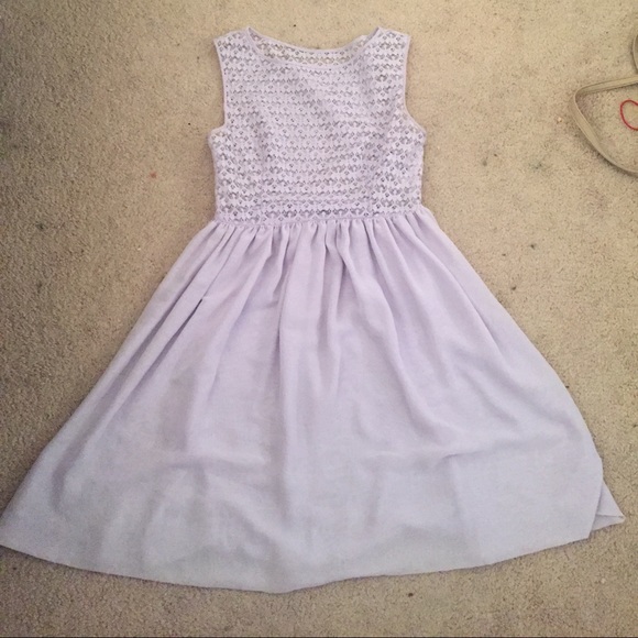 Lilac American Apparel dress