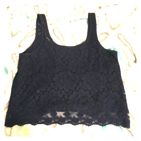 Blue laces hollister tank