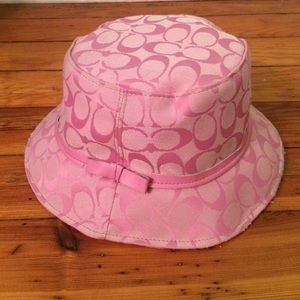 Pink Coach hat