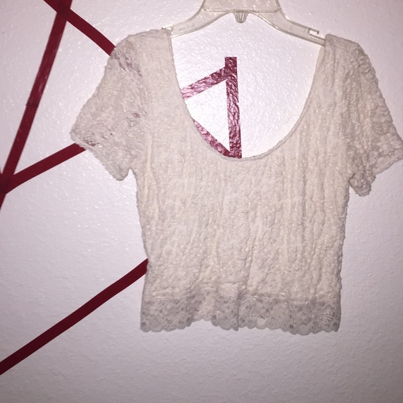 White Crop Top