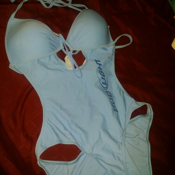 Cute Monokini - baby blue