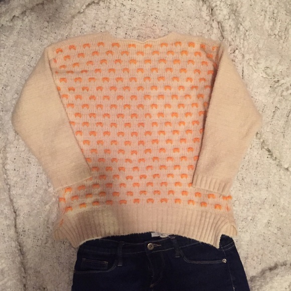 Cute Ribbon Patterned Sweater - Picture 2 of 3