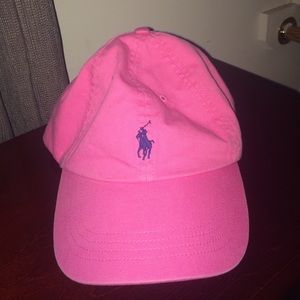 Hot pink Polo hat