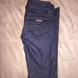 Hudson denim jeans.