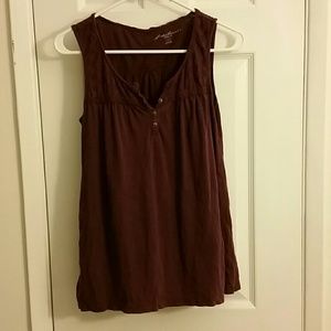 Eddie Bauer Dark Purple Tank Top