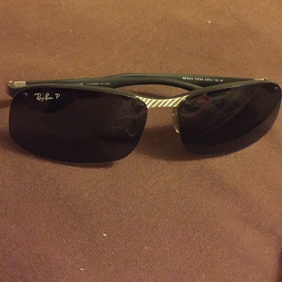 Ray ban gun mental glasses