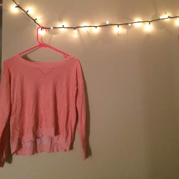 peach long sleeve