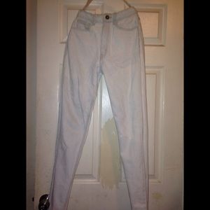 American Apparel high waisted jeans