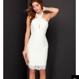Keepsake Ivory Lace Dress