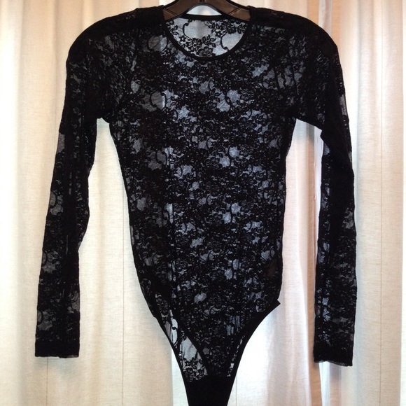 American apparel lace bodysuit. NWOT