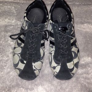 Coach sneakers size five !