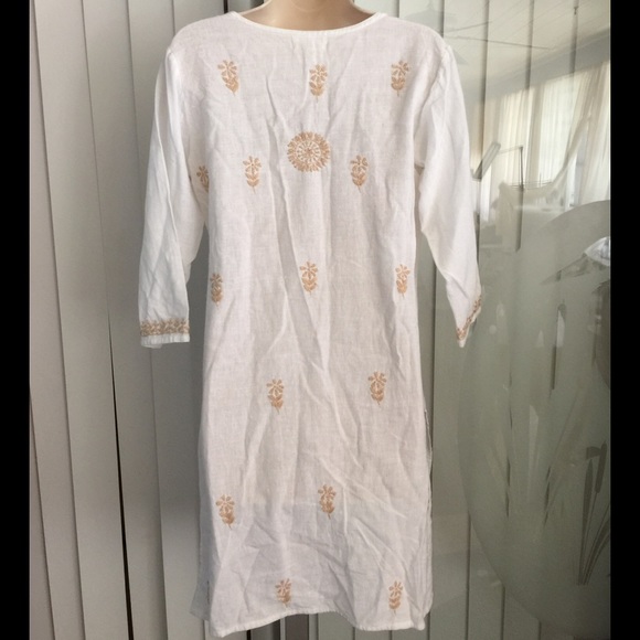 White Tunic by Fabindia size Medium - Picture 3 of 4