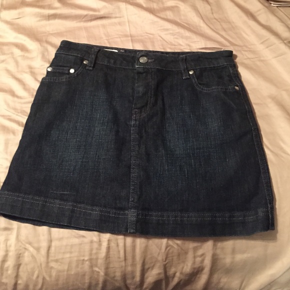 Lacoste jean skirt