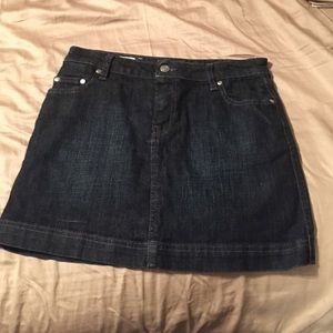 Lacoste jean skirt