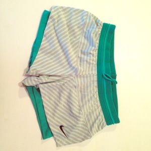 Nike double workout shorts