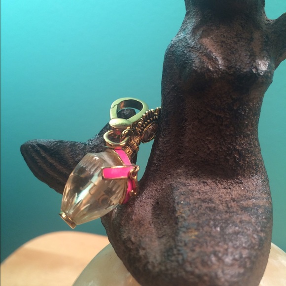 juicy couture perfume bottle charm