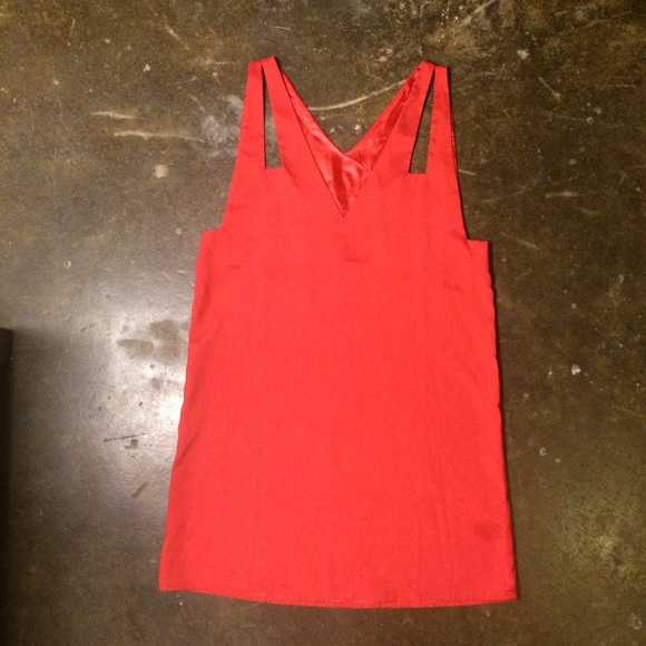 Urban Outfitters Nom De Plume Yaya Red Cutout Ivy