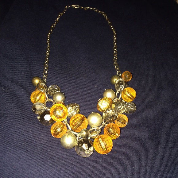 Yellow necklace