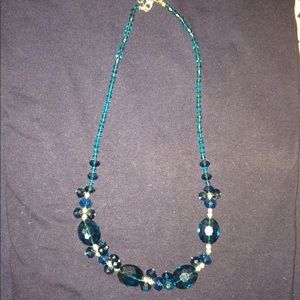 Blue necklace