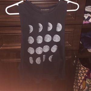brandy Melville moon phase shirt one size fits all