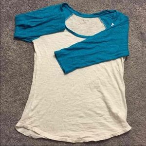 The perfect 3/4 length sleeve top!