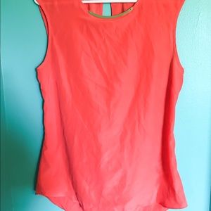 Michael Kors neon coral top!
