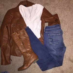 American eagle denim skinny jeans