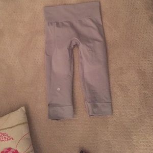 Seamless crop Lululemon leggings