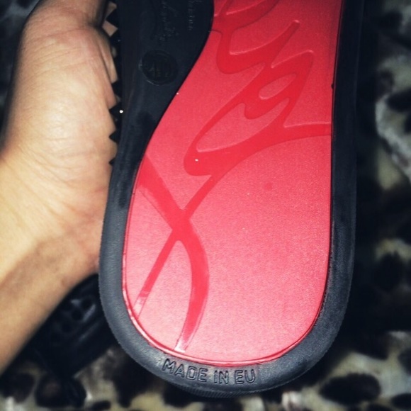 👠Authentic Christian Louboutin High Top Sneakers