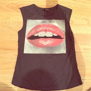 Lips Rock n Roll T Shirt