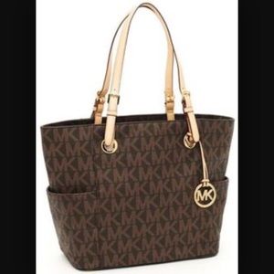 Michael Kors brown tote