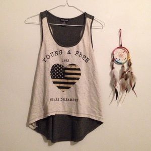 "Young & Free" tank top!