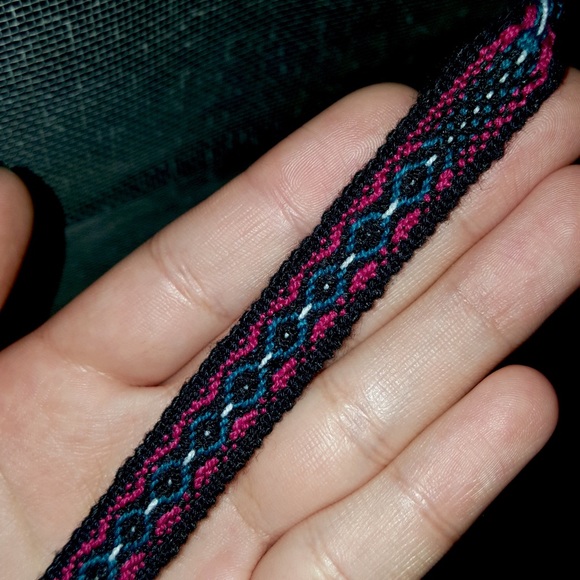 2 for $8 ⇨ Boho/Gypsy Style Woven Suede Bracelet - Picture 5 of 6