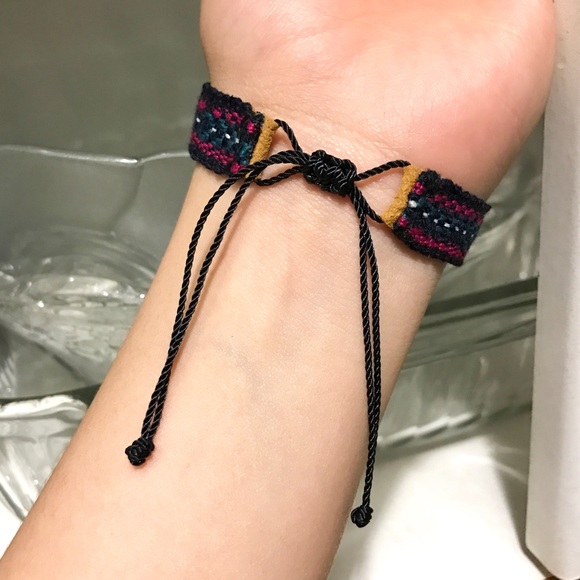 2 for $8 ⇨ Boho/Gypsy Style Woven Suede Bracelet - Picture 3 of 6