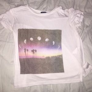 brandy Melville top with design