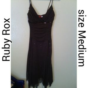 Beautiful brown sequence dress