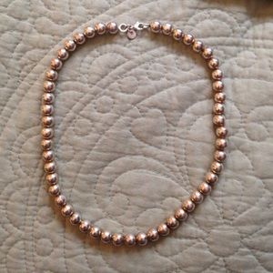 Tiffany bead necklace