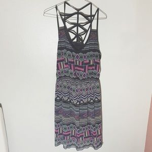 Wet Seal Tribal Print Dress