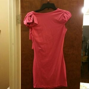 Simple pink dress