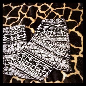 Aztec Print Leggings