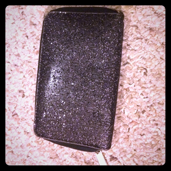 Black glitter Wallet