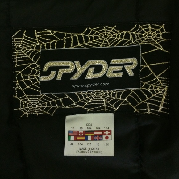 SPYDER Girls' Snowboarding Jacket - Picture 2 of 4