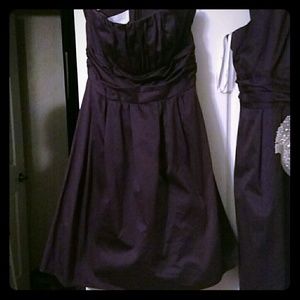 Eggplant purple dress